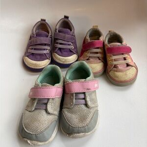 See Kai run shoe bundle - purple & pink sizes 4-5